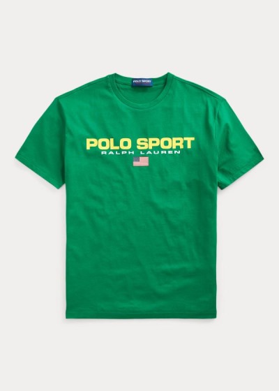 Playeras Polo Ralph Lauren Hombre Verdes - Classic Fit Polo Sport - LUHOP8540